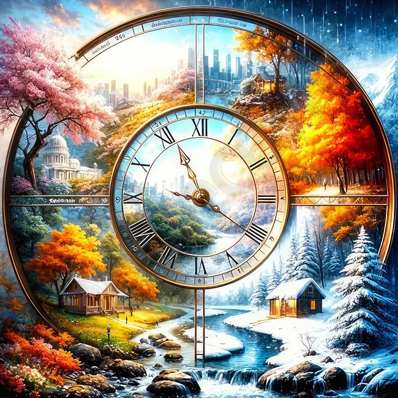 5D Diy Diamond Paintings Kits New 2025 Accessories 30x30 cm Wall Art Diamond Art Painting Kits Embroidery Full Crystal Mosaic