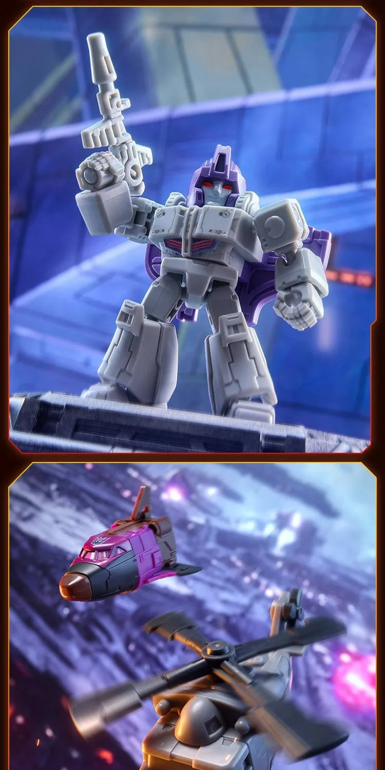 Original Blokees Transformers Starry Edition Vol.6 Optimus Prime Megatron Vortex Brawl Swindle Armored Robot Blind Box Toy Gifts