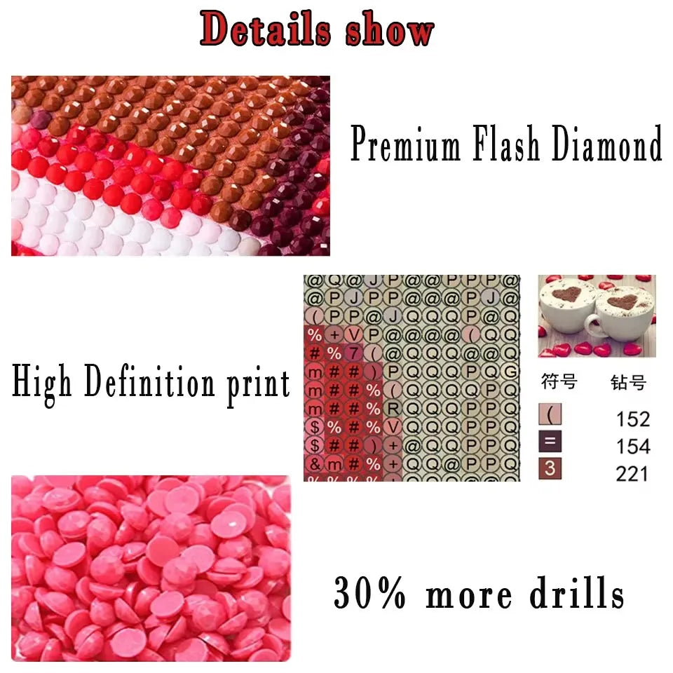 5D Diamond Painting New Colorful Hair Cartoon Girl Diamond Mosaic Cute Portrait Full Square Round Arts And Crafts Handmade Gift