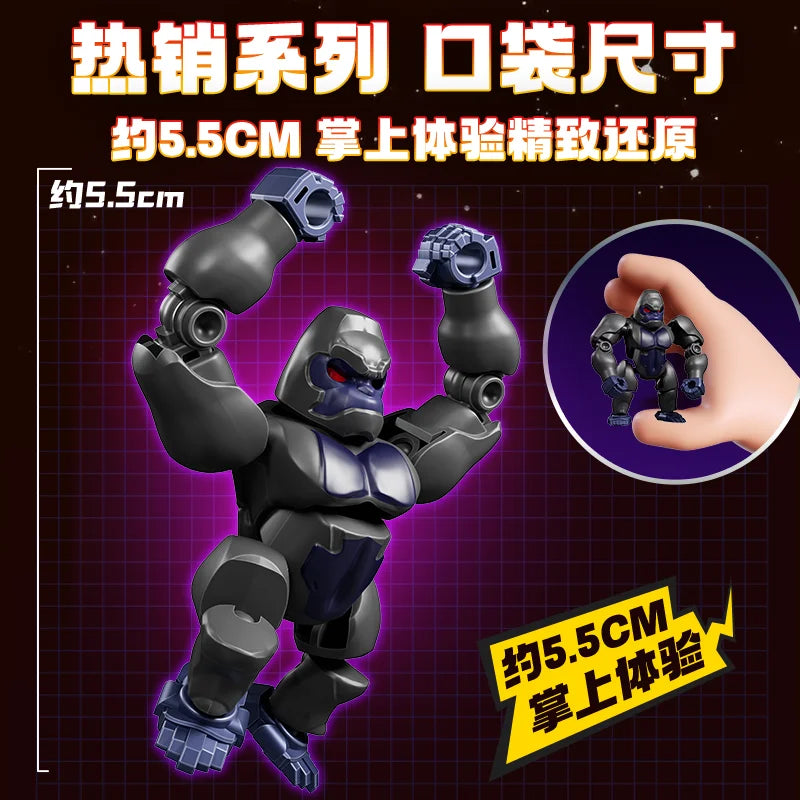 NEW Blokees Transformers 12PCS GV01-GV06 Optimus Prime,Megatron，Soundwave，Grimlock，Shockwave，Surprise Blind Box Children's Gift