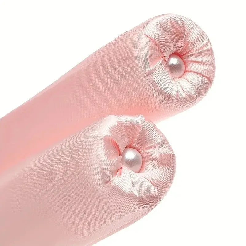 6Pcs Women No-Heat Curly Hair Stick Satin Sleep Cap Set Hair Clip and Ring Comb Sponge Hair Curler Suitable for All Hair Types