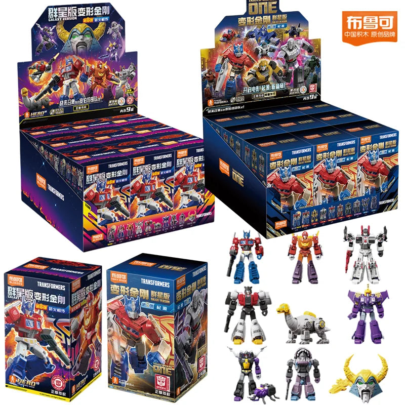 Animated movies Transformers One Building Blocks Blokees Optimus Prime Megatron Action Toy Figurine Kids Collections Gift