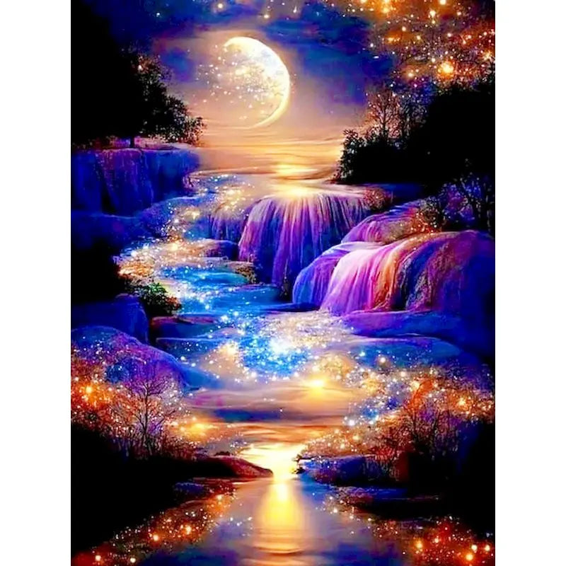 5d Diamond Art Painting Aurora Landscape Mosaic Embroidery Cross Stitch Set Full Round Rhinestone Diy Home Decoration Gift