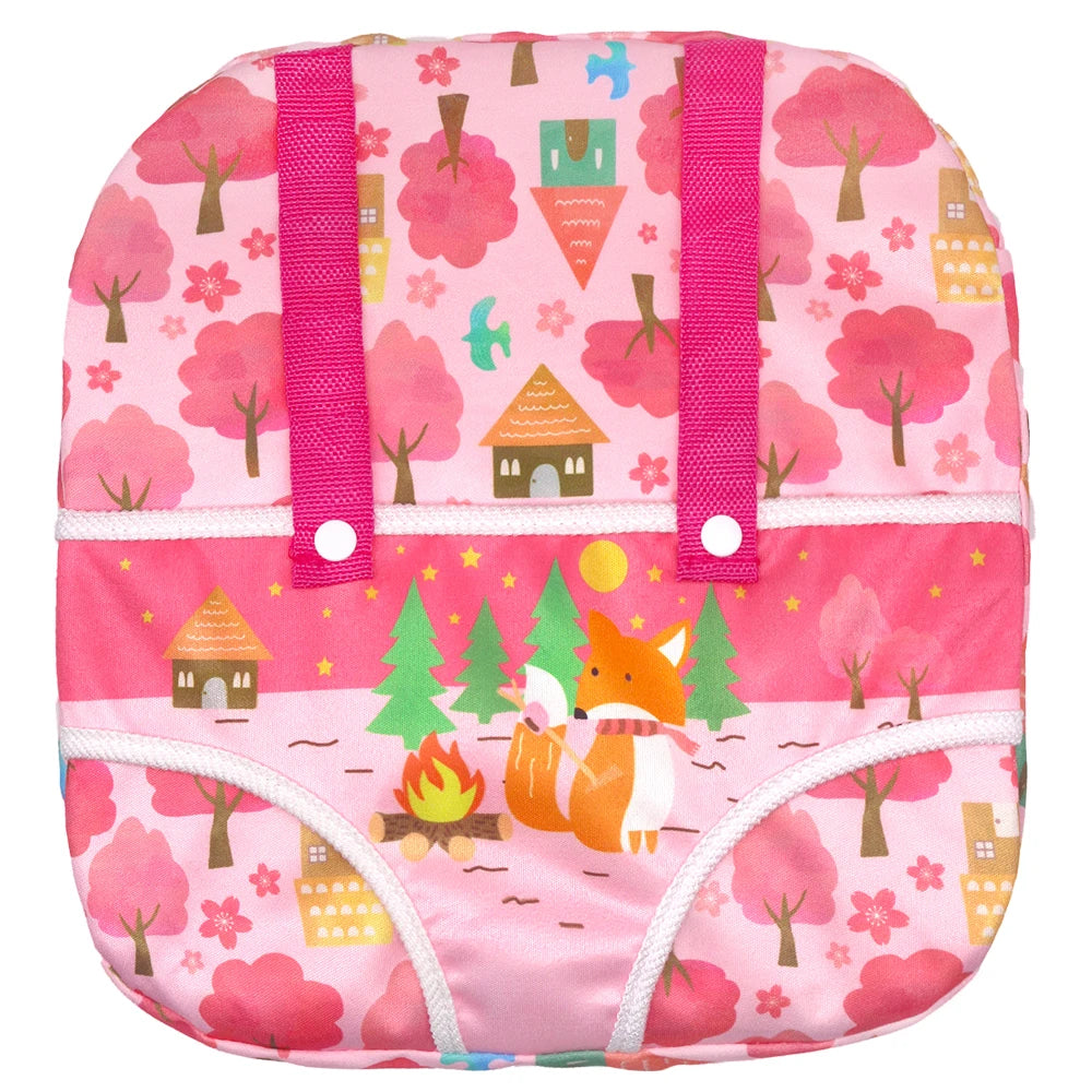 Alpaca Style Dolls Out Going Carry Bag 43-45cm Newborn Doll Clothes Accessories Christmas Birthday Gift18 Inch Doll Backpack Bag