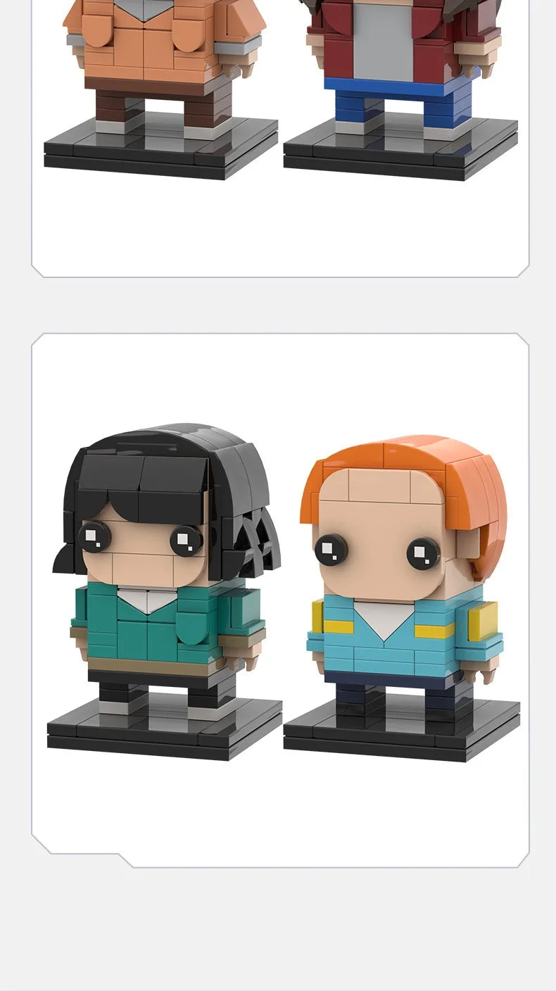 Brick Head Z model building toys, creative home decorations, building blocks sets, children's birthday gifts, educational toys