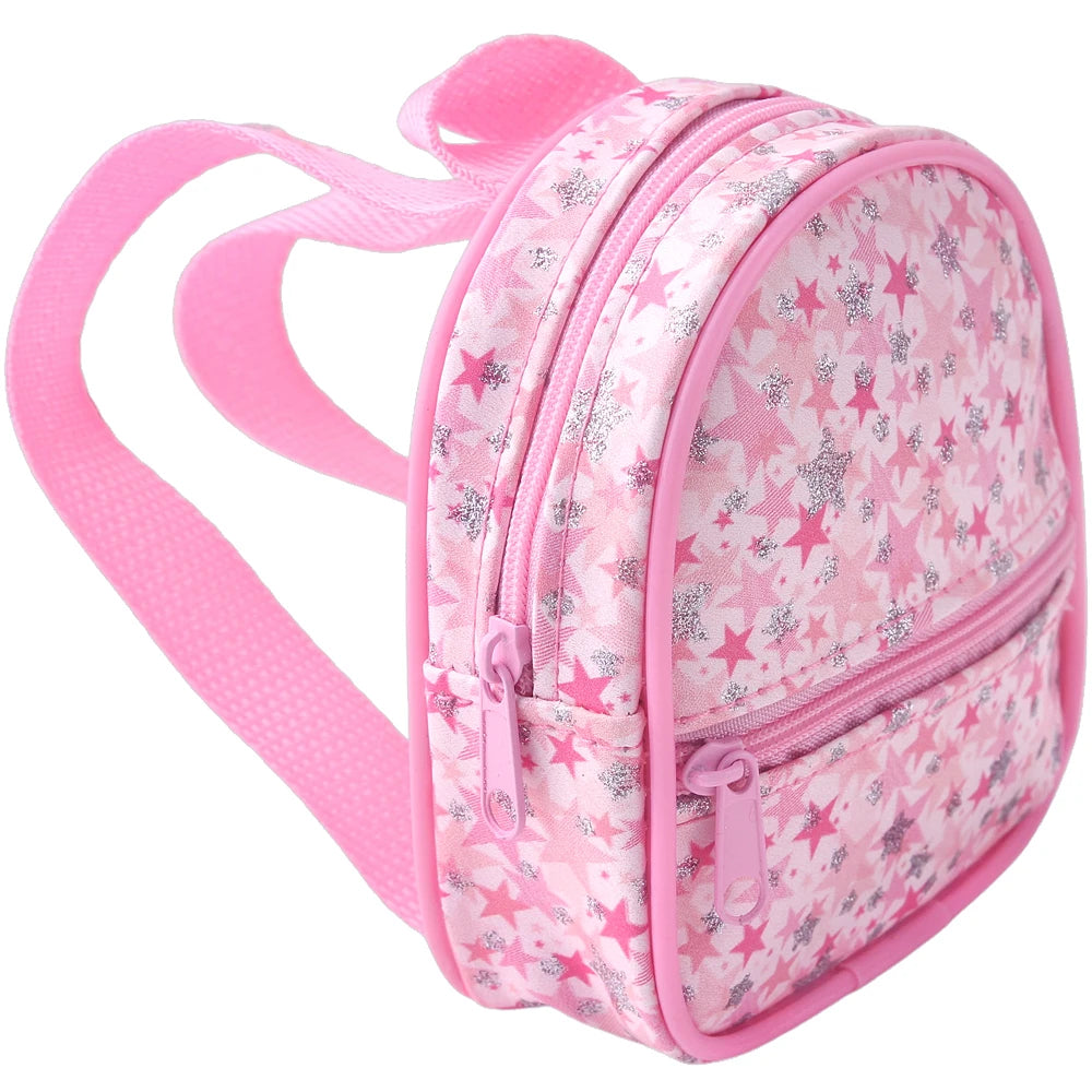 43 cm Baby Doll Cute Backpack Ours & Generation American 18 Inch Girl Doll Children Toys Dolls Accessories Cartoon Schoolbag