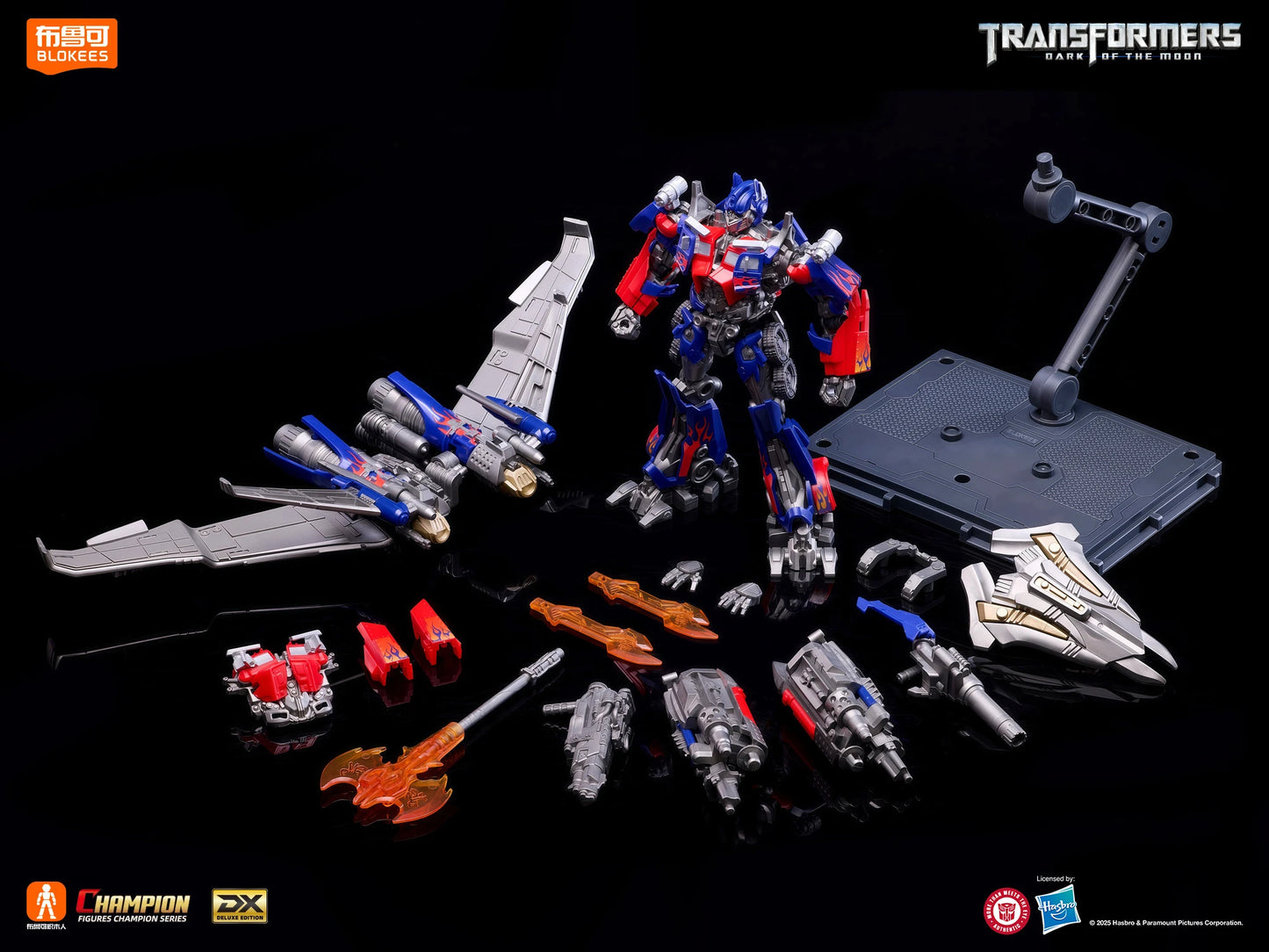 Original Blokees Transformers Optimus Prime The Fallen Shockwave Building Block Sentinel Prime Megatron Scourge Movie Toys Gifts