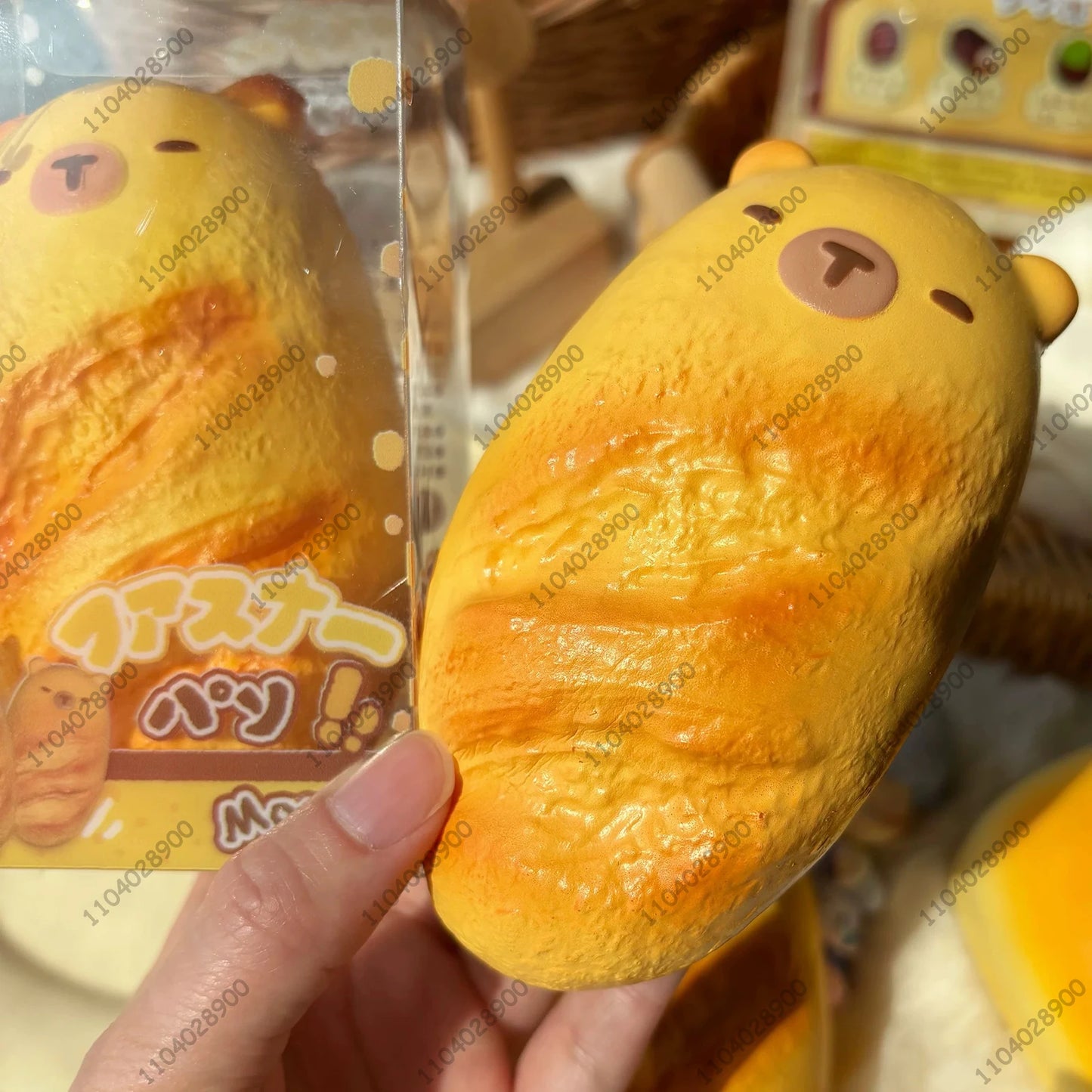 Capybara Bakery Slow Rising Squishy Capybara Toy Bread Pastry Cake Squeeze Stress Relief Hand Relaxing Gift Soft Rebound