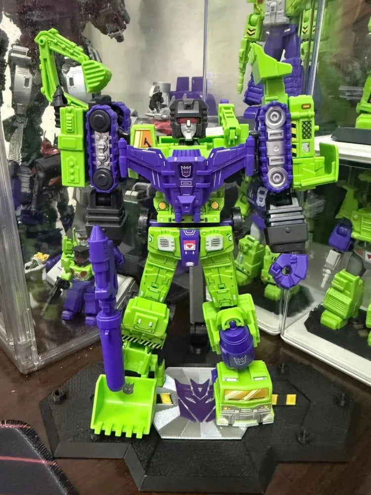 In Stock Blokees Transformers Defender Vol.6 Collectible Model Toys Beast War Combination Sets Armored Devastator Toys Gifts