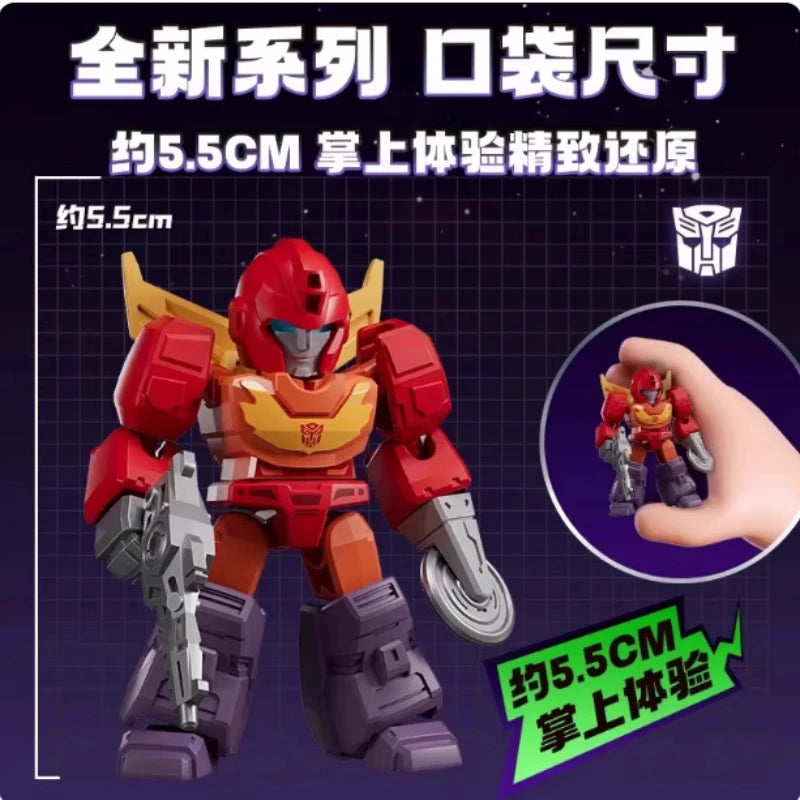 BLOKEES Transformers Building Block Man Star Edition 3nd Grimlock Soundwave Pocket Blind Box Mini Assembling Toy Children's Gift