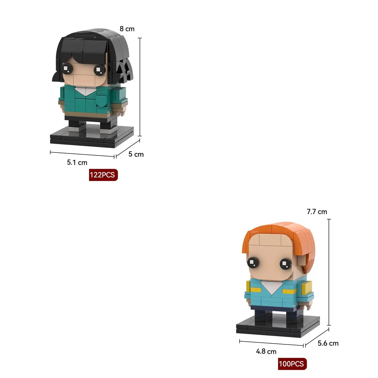 Brick Head Z model building toys, creative home decorations, building blocks sets, children's birthday gifts, educational toys
