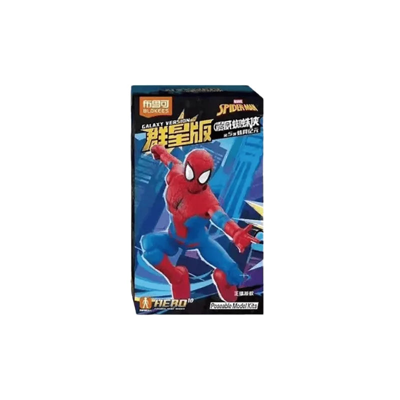 In Stock Blokees Marvel HeroGalaxy Series 05 SpiderMan Building Blocks Genuine Licensed Collectible Block Toy for Kids & Fans
