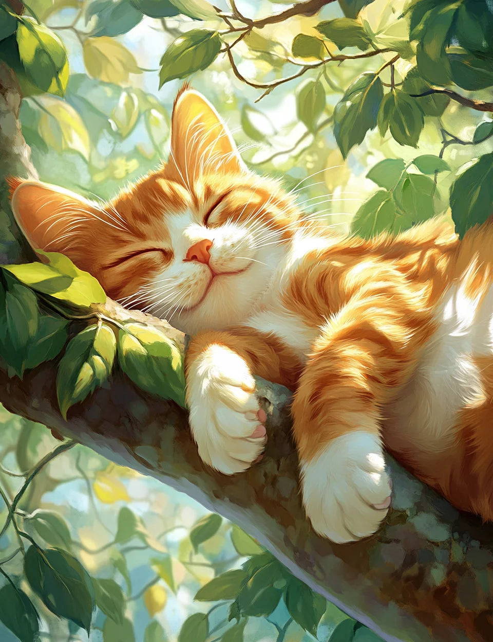 GATYZTORY Painting Paints By Numbers Cat Abstract Cute Picture Gifts Artwork Drawing By Numbers Picture Digital Home Decoration