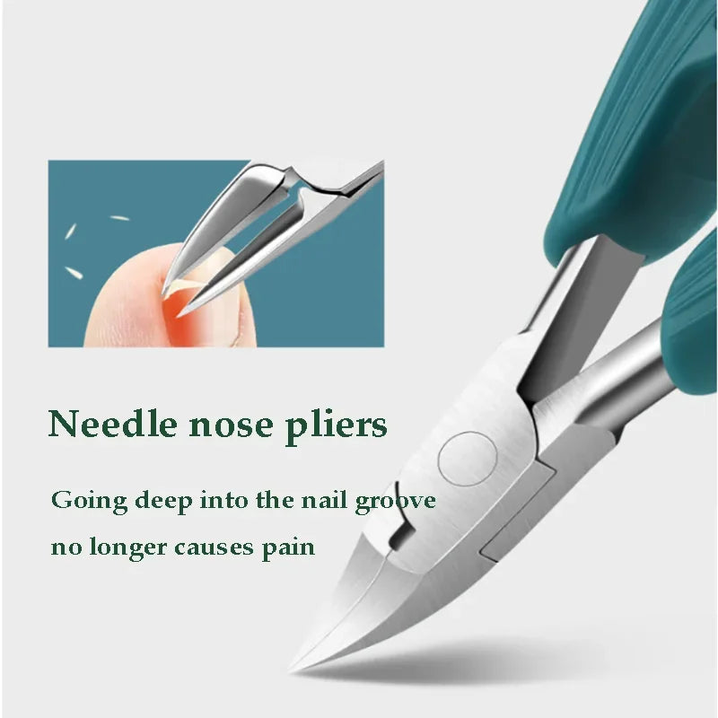 Nail Clipper Set Convenient Beauty Tools Ingrown ToeNail Scissors Dead Skin Manicure Nail Trimmer Pedicure Knife Manicure Tool