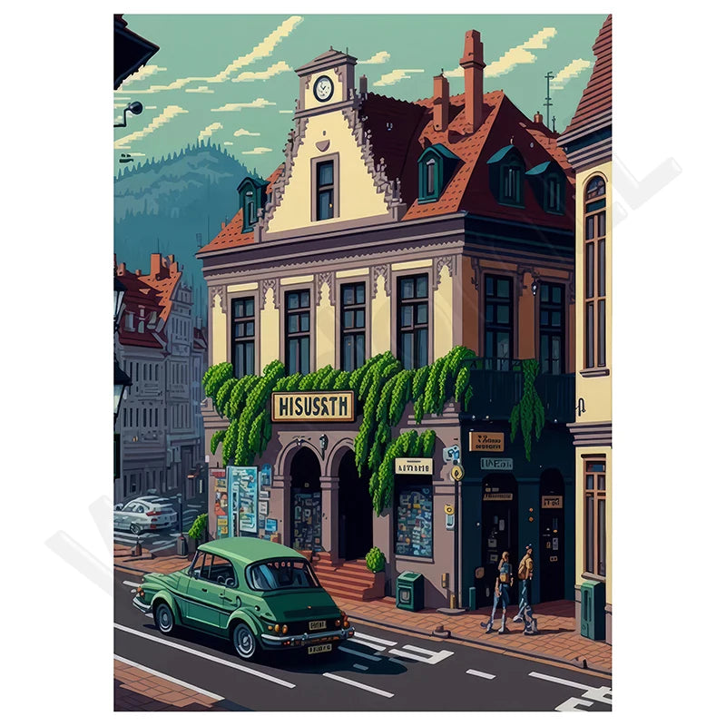 New 5D Diy Diamond Paintings 30x40 cm Mosaic Wall Diamond Art Painting Kits Embroidery Full Crystal Accessories New 2025 Paint