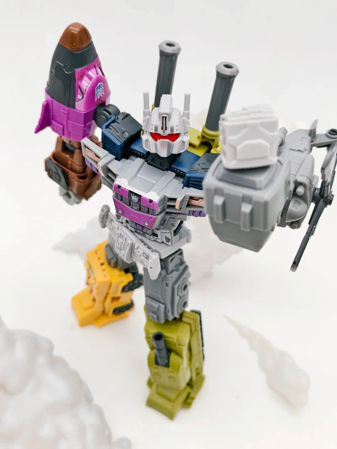 In Stock Blokees Transformers Defender Vol.6 Collectible Model Toys Beast War Combination Sets Armored Devastator Toys Gifts