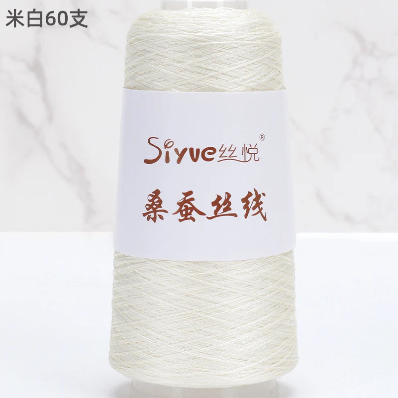 Real Silk Yarns for Knitting and Crochet