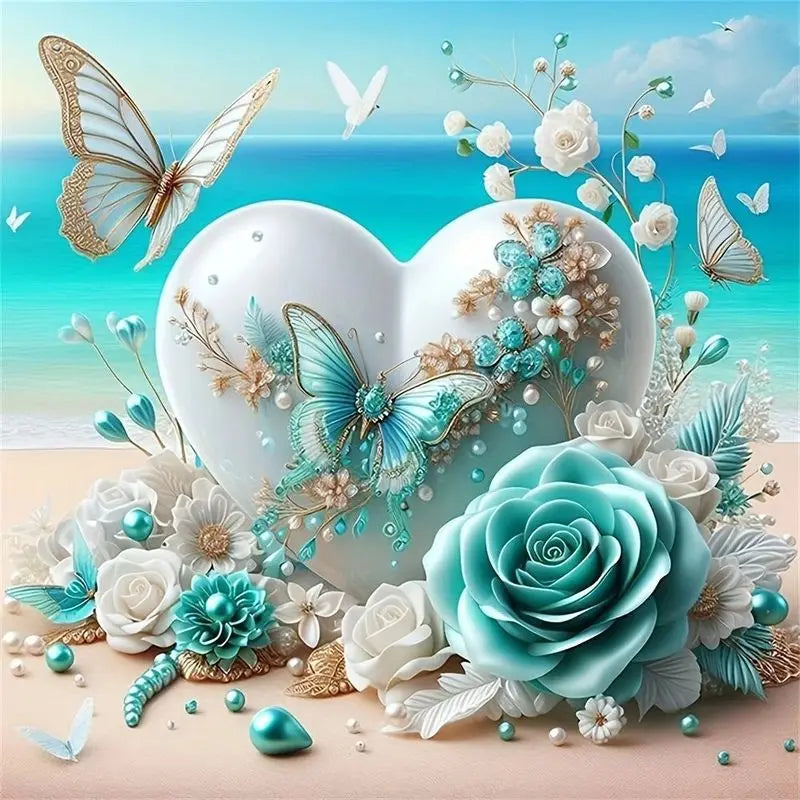 CHENISTORY Diamond Painting 5d Landscape Full Square Diamond Embroidery Mosaic Handicraft Wall Art  Decorations For Home