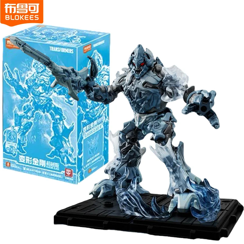 Original Blokees Transformers Optimus Prime The Fallen Shockwave Building Block Sentinel Prime Megatron Scourge Movie Toys Gifts