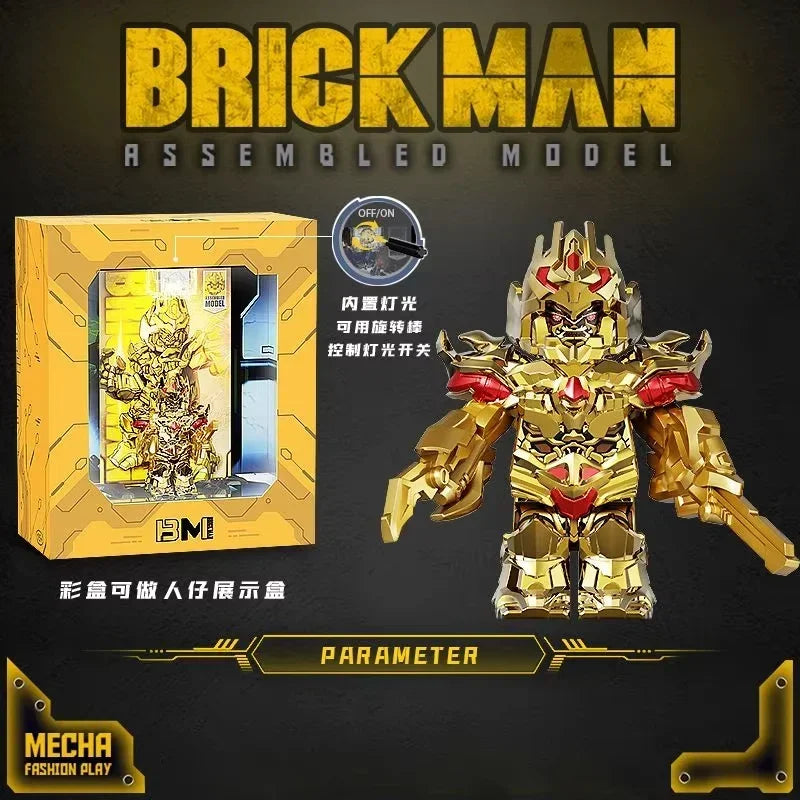 Transformers Optimus Prime Blocks MOC Small Grain Megatron Children's Assembly Toy Bumblebee Model Desktop Ornament Gift