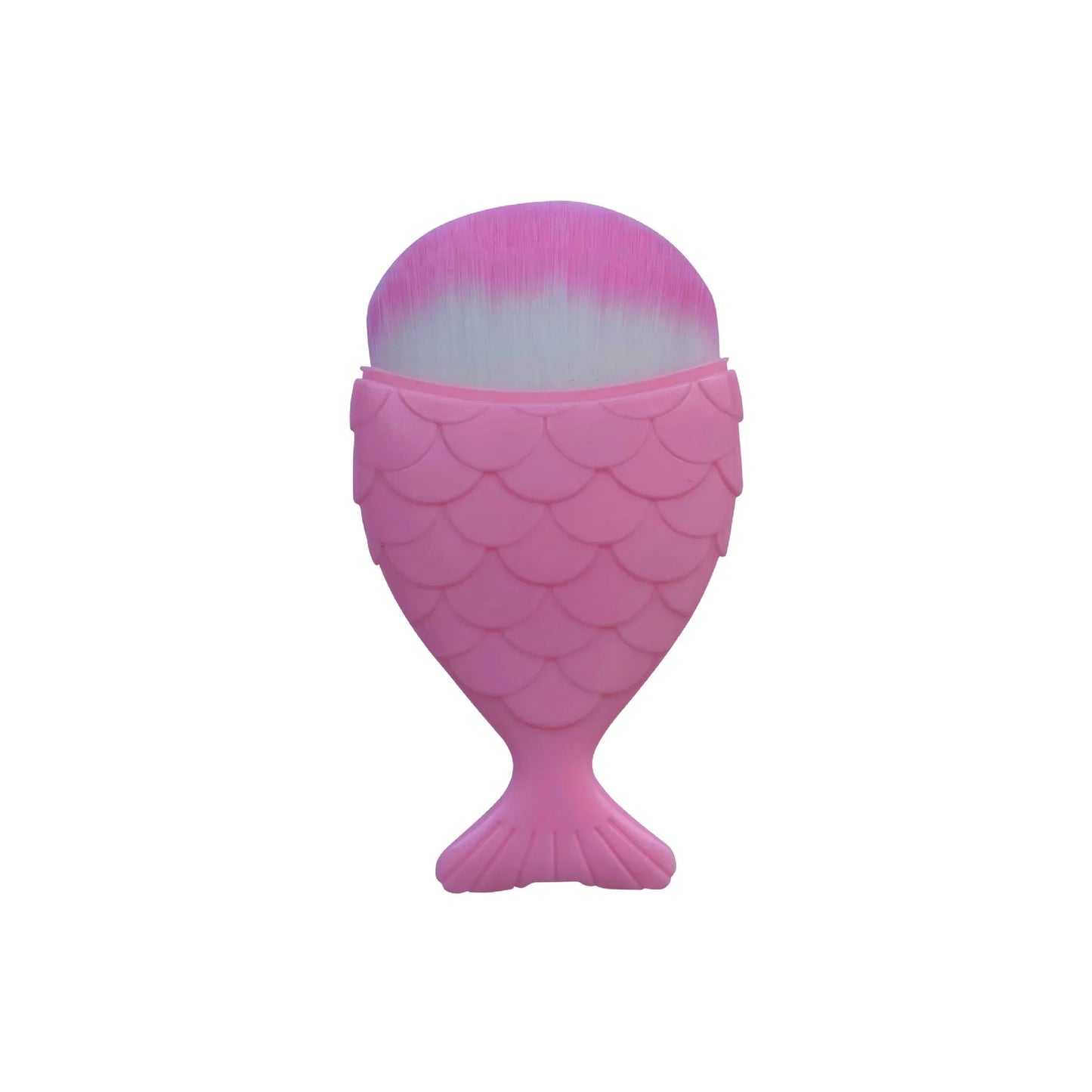 1pc Blush Brush Mermaid Shape Professional Face Makeup Brush Foundation Cosmetic Fish Brush Makeup Tool Kit Powder Nail Art Tool