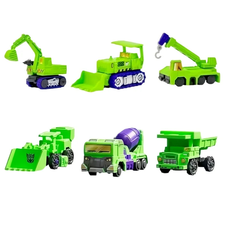 In Stock Blokees Transformers Defender Vol.6 Collectible Model Toys Beast War Combination Sets Armored Devastator Toys Gifts