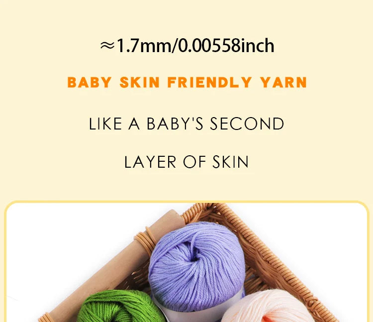 6pcs/Set Luxury Silk Blend Yarn, 50g Each, Soft Knitting Yarn Suitable For Sweaters, Baby Blankets And Scarves, Multiple Colors
