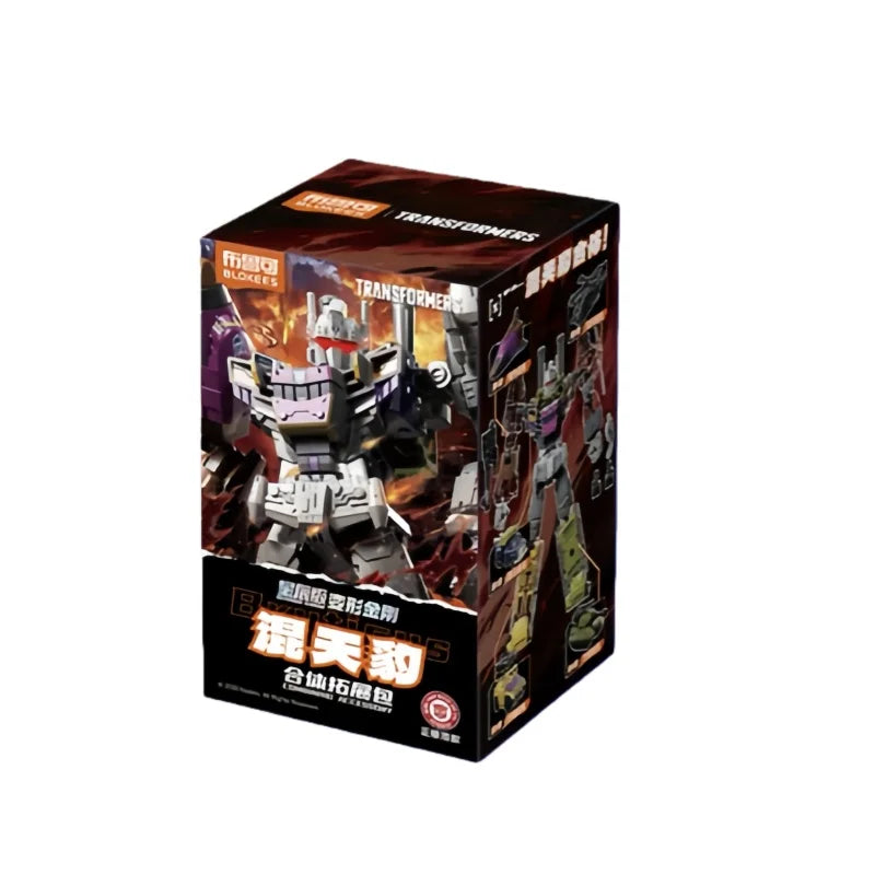 In Stock Blokees Transformers Defender Vol.6 Collectible Model Toys Beast War Combination Sets Armored Devastator Toys Gifts