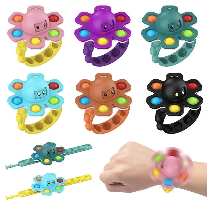 6-24pcs Random Fidget Toys Pop Mysterious Gifts Pack blind box Different Fidget Set Antistress Relief Toys for Children Adult
