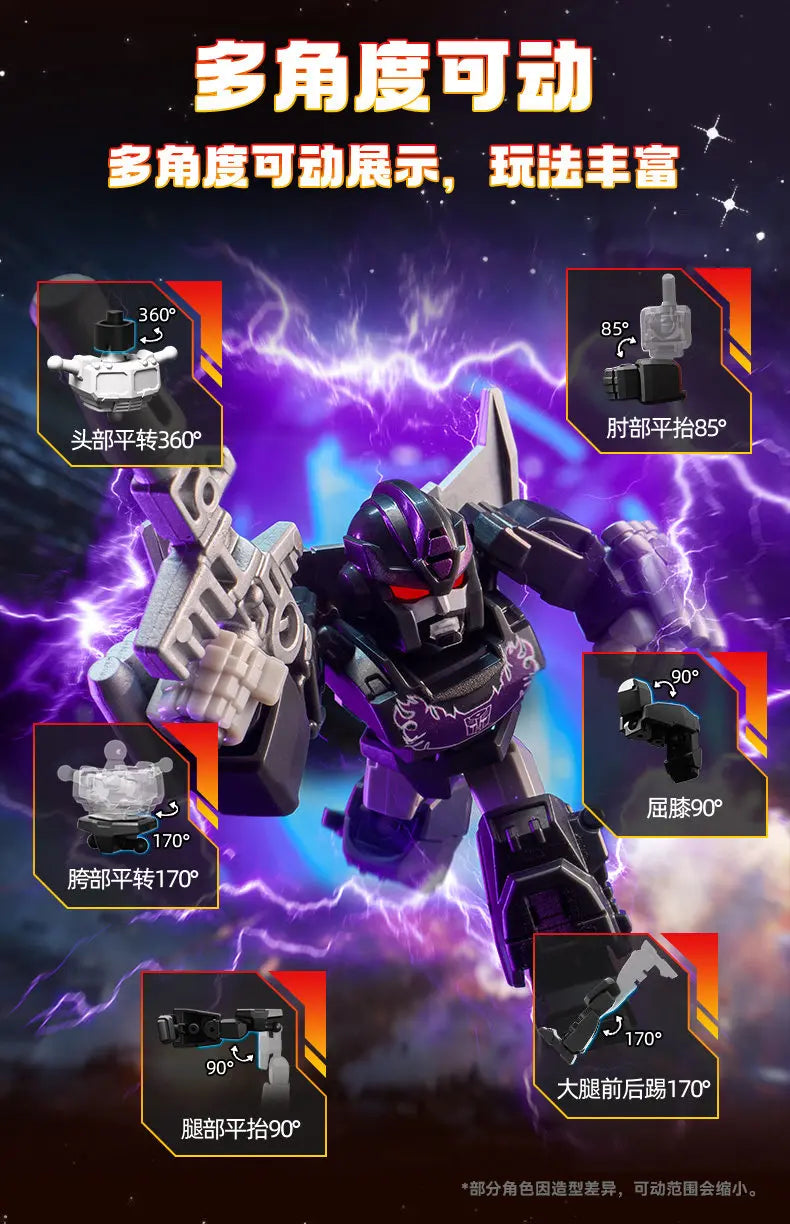 Blokees Transformers Building Blocks Defender Version Optimus Prime Bumblebee Robot Cartoon Anime Transformation Collection Toys