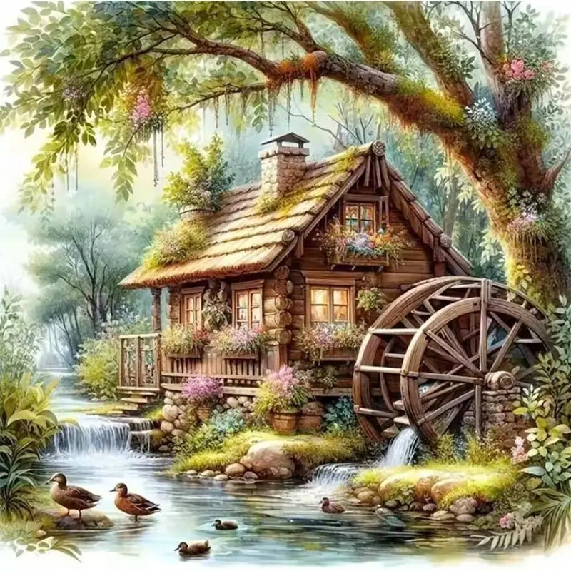 CHENISTORY Diamond Painting 5d Landscape Full Square Diamond Embroidery Mosaic Handicraft Wall Art  Decorations For Home