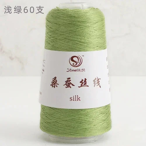 Real Silk Yarns for Knitting and Crochet