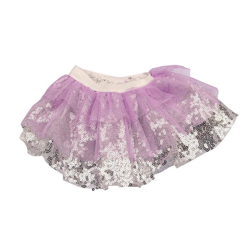 American 18 Inch Girl Doll Sequins Skirt Clothes Shining Cute Mini Dress For 43cm Baby New Born,OG,DIY Doll Accessories Toy
