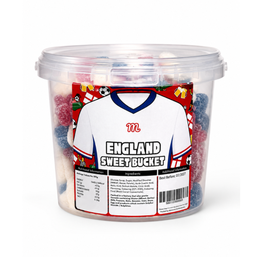 England Football Mix 1kg Bucket