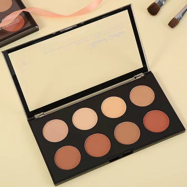 Varied Queen 8 Colours Bronzing Face Contour Palette