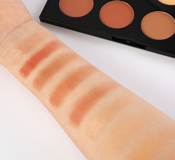 Varied Queen 8 Colours Bronzing Face Contour Palette