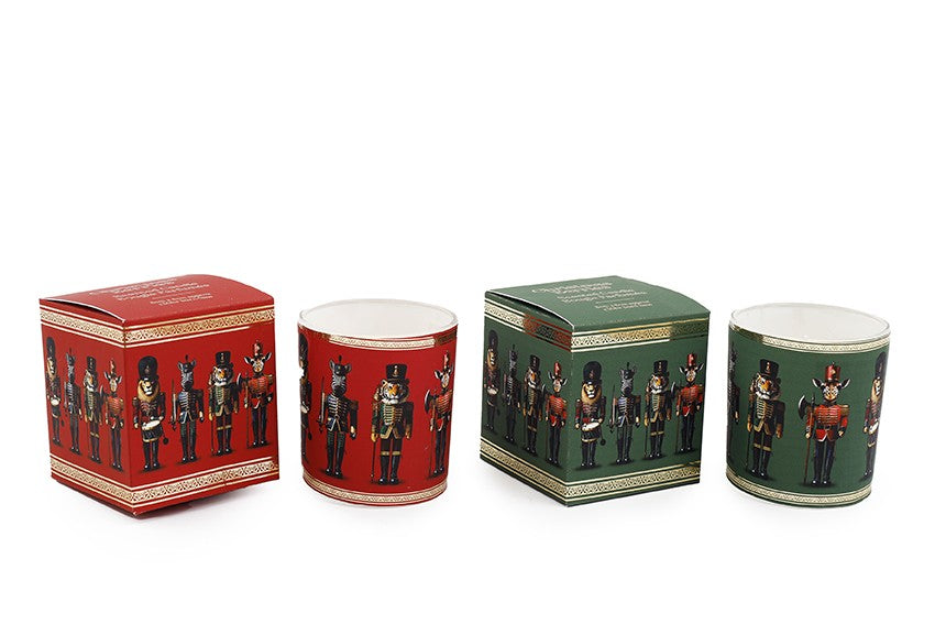 Christmas Animal Nutcracker Box Candle 7.5cm