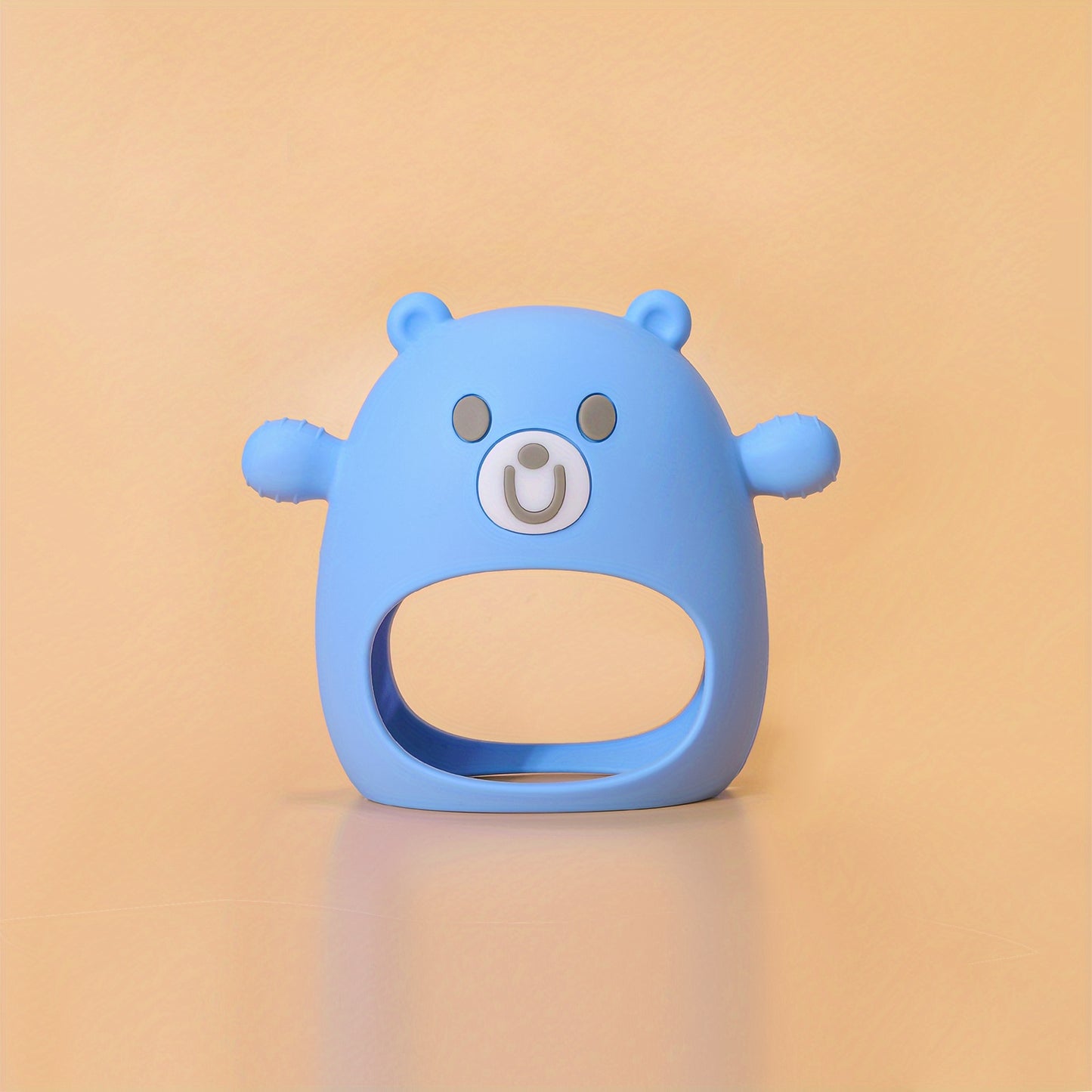 The Perfect Teething Toy For Babies 6M+ - TYRY.HU Silicone Anti-Drop Teether Pacifier With Soft Hands For Sucking & Breastfeeding, Christmas, Halloween, Thanksgiving Day Gift