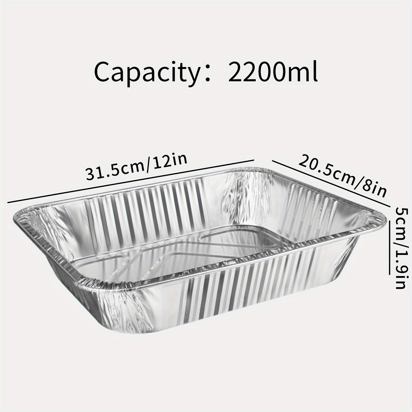 Heavy-Duty Disposable Aluminum Foil Pans with Clear Lids - Airtight, Recyclable Food Storage Containers for Cooking, Baking, Meal Prep, and Takeout - Ideal for Holidays like Christmas and New Year