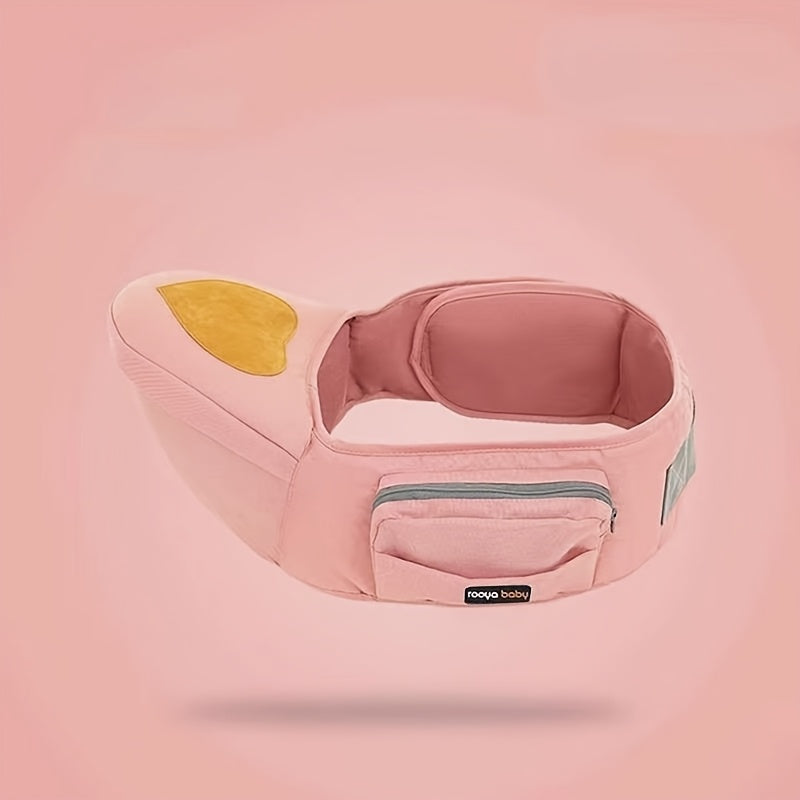 1-in-1 Baby Carrier Waist & Toodler Hip Seat with Ergonomic - Soft Comfortable Carrier Sling with Storage Pocket, Secure Belt System, Multi-Color Options (Pink/Grey/Green/Blue) - Ideal for,,, Travel & Daily Use - Baby Carrier