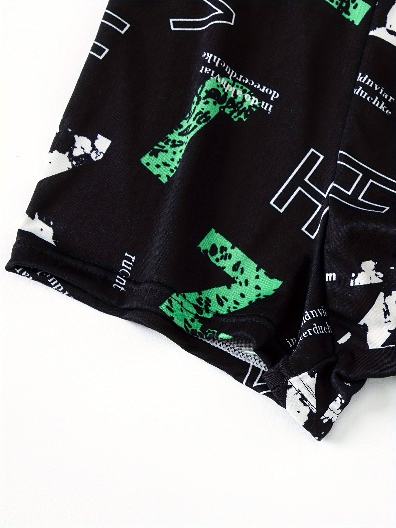 4pcs Flower Pattern Men's Underwear Boxers, Casual Boxer Briefs Shorts, Breathable Comfy Stretchy Boxer Sports Shorts