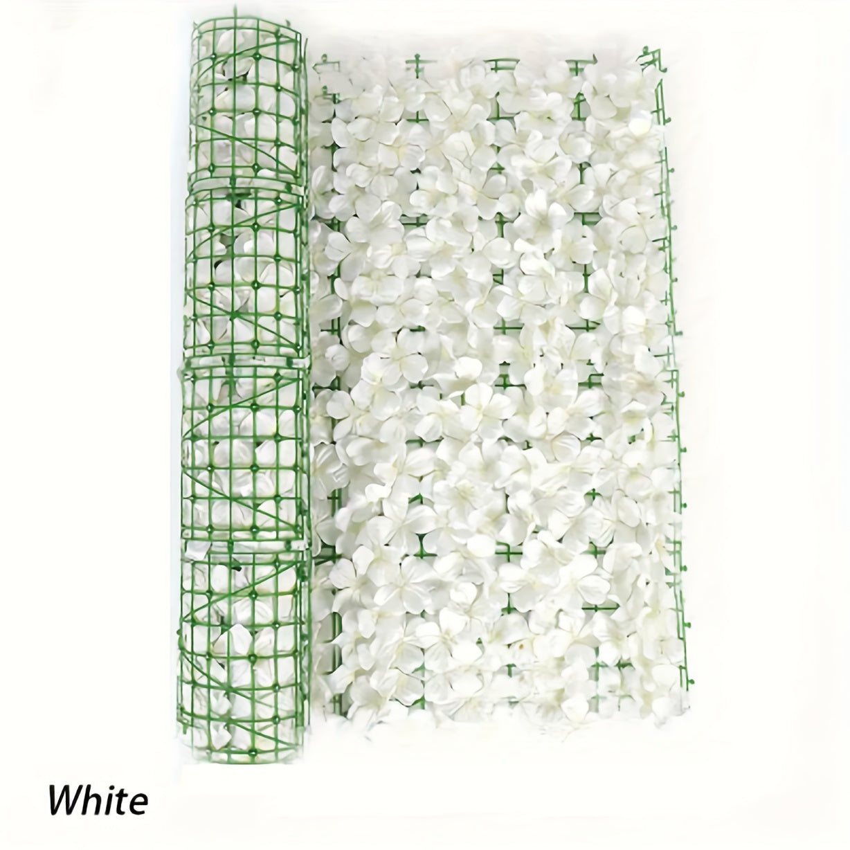 Artificial Flower Wall Panel, Realistic Flowers for Wedding Birthday Party Bride Gift Party Home Decoration