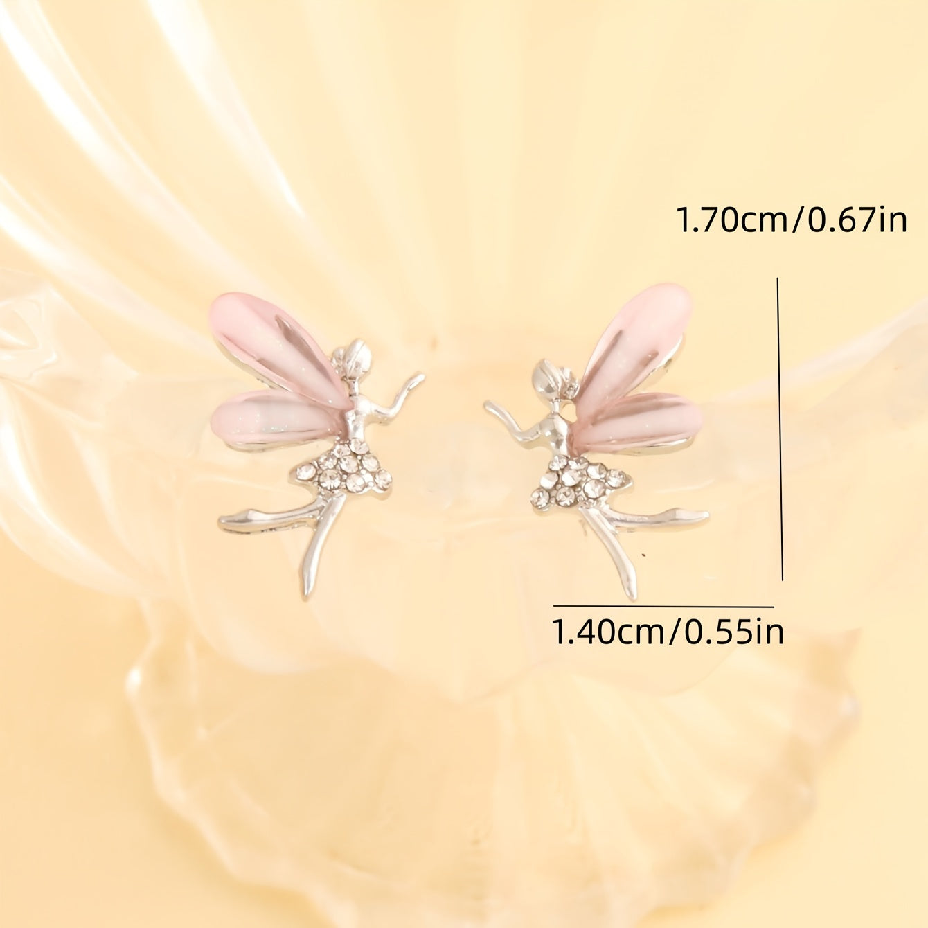 Vintage Korean Flower Fairies Stud Earrings - Daily Chic & Party-Ready, All-Season Versatile Jewelry
