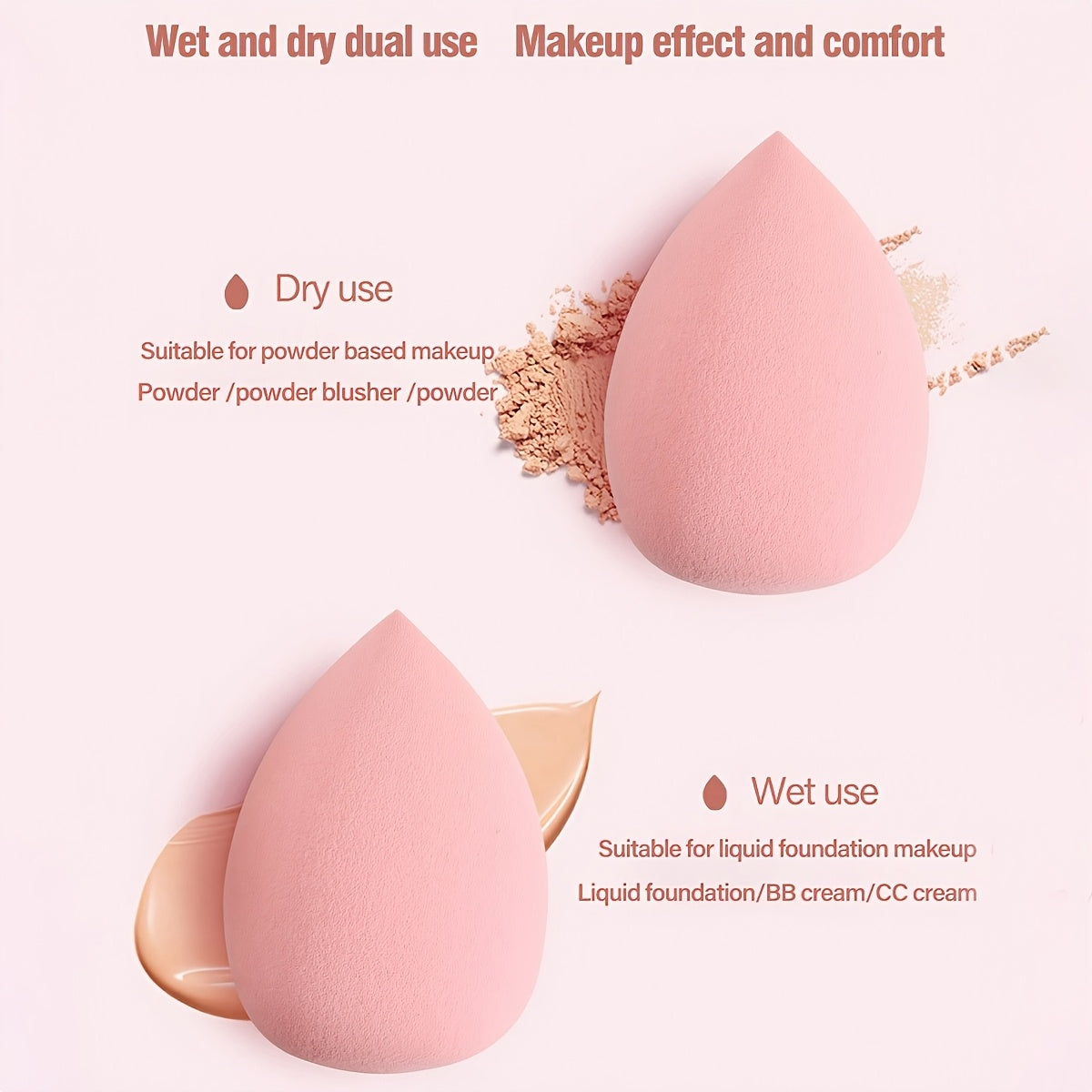 Popular Choice Luxury and Durable 21/41pcs of Pink Makeup Kit, the Set Includes a Multi-size Soft Brush, a Variety of Makeup Eggs, a Portable Large-capacity Travel Makeup Bag, and a Full Set of Pink 2026 Internet Celebrity Ma