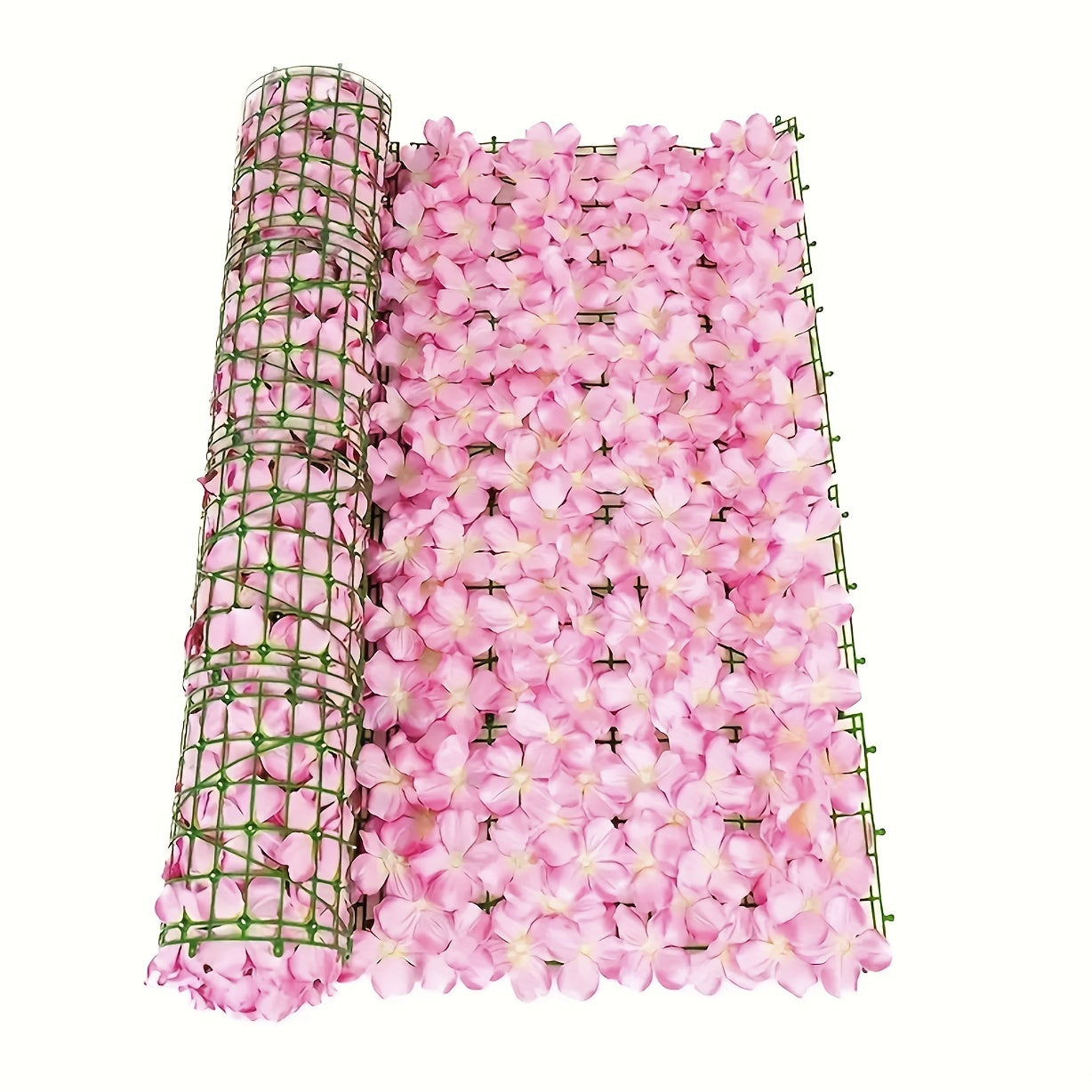 Artificial Flower Wall Panel, Realistic Flowers for Wedding Birthday Party Bride Gift Party Home Decoration