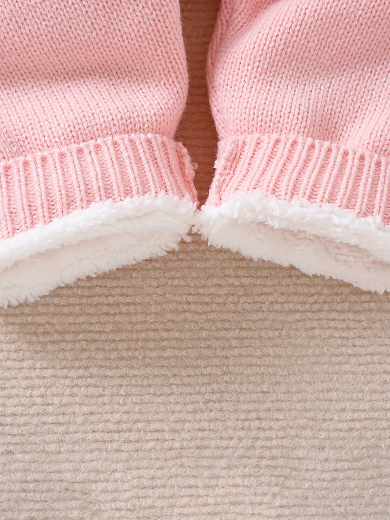 [Knit | Jumpsuit] Long Sleeve Hooded Newborn Boys And Girls Knitted Jumpsuit With Pants