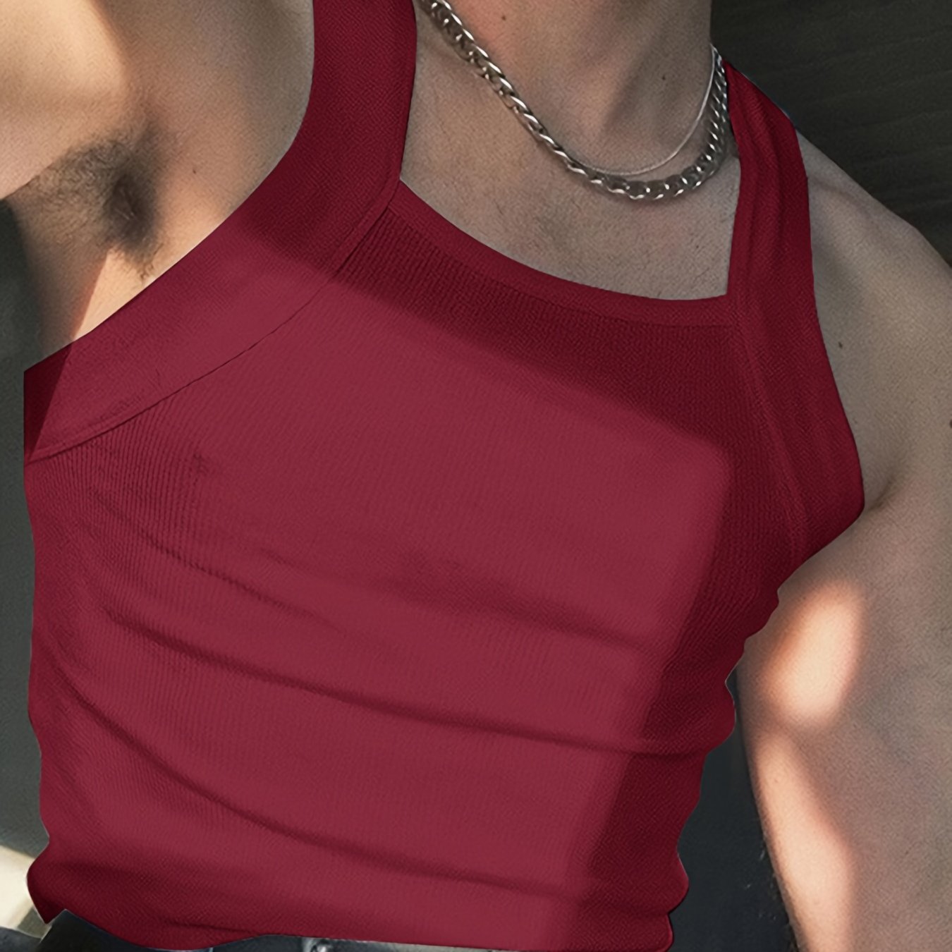 INCERUN Men White Tank Tops O-neck Sleeveless Vacation Casual Vests Streetwear Skinny Party Fashion Men Tops