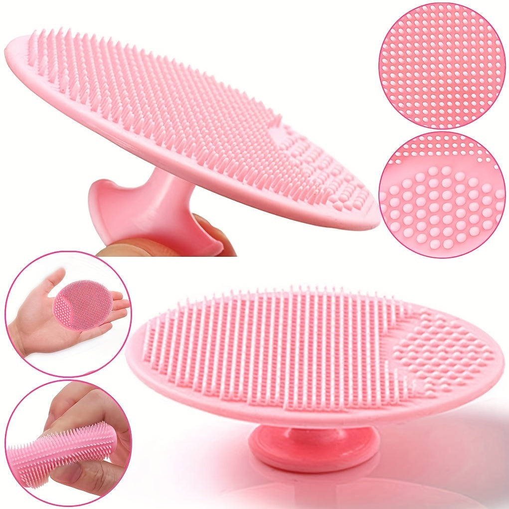Baby Bath Brush, Cradle Cap Silicone Massage Scrubbers Exfoliator | The SkinSoother Baby Essential For Dry Skin, Eczema