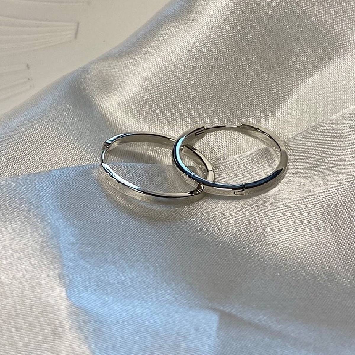 Stylish Twisted Hoop Earrings 14K Gold Plated Big Circle Earrings