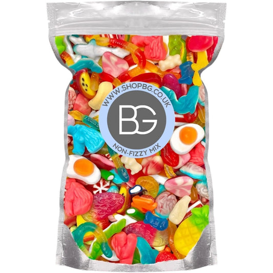 BG 800g Pick & Mix Sweets - Quality Large Retro Candy Sweeties Fresh Assortment, Fizzy, Jelly, Non-Fizzy, Gluten Free, Mixed 800g - Choose Your Pouch